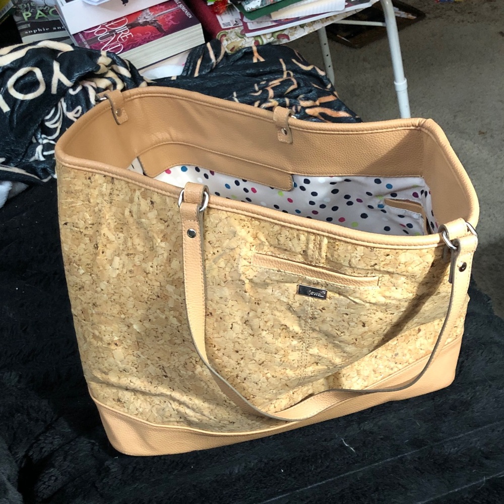 Thirty-One Tan Hobo Bag